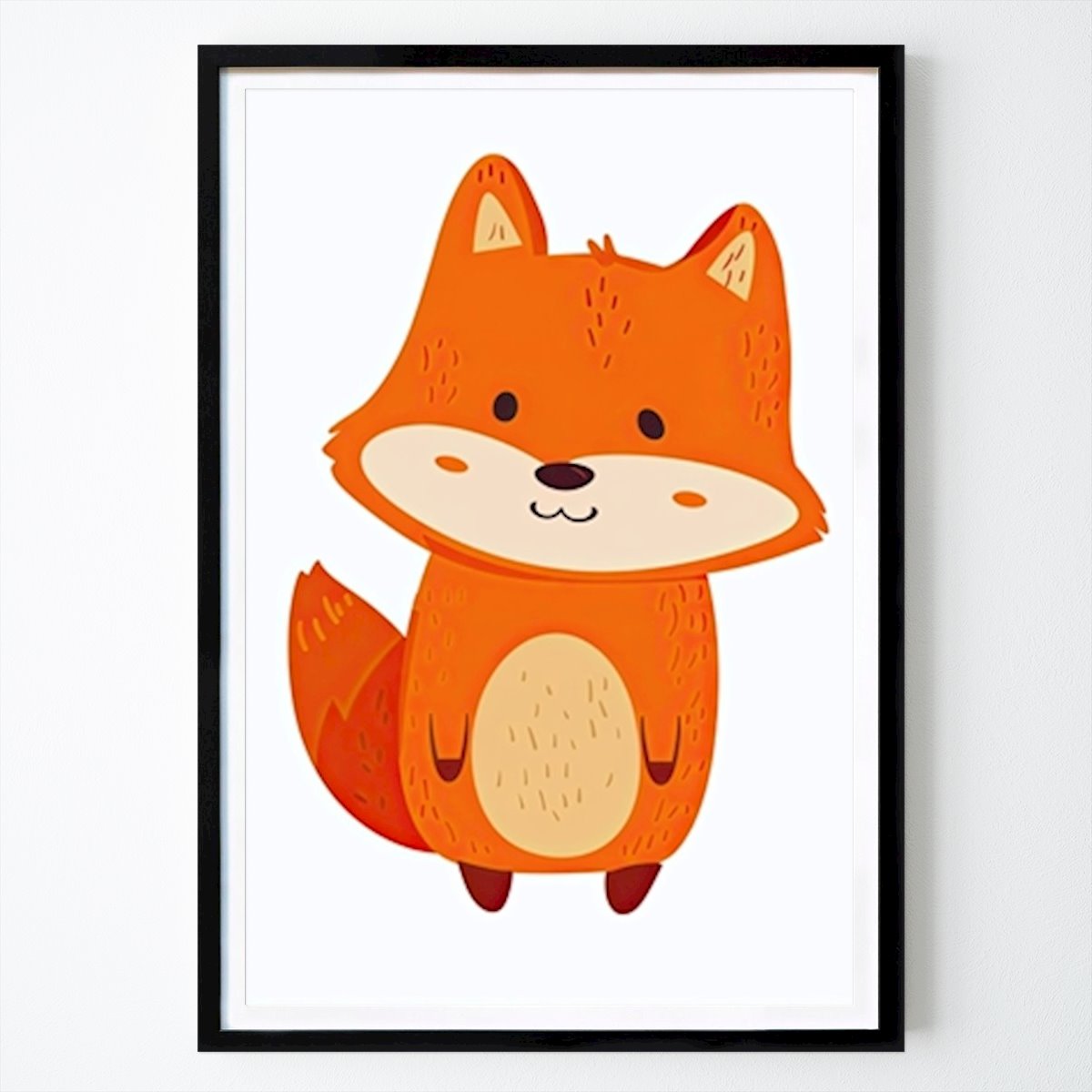 Bambini Poster: Volpe amichevole di Happy Kids Posters