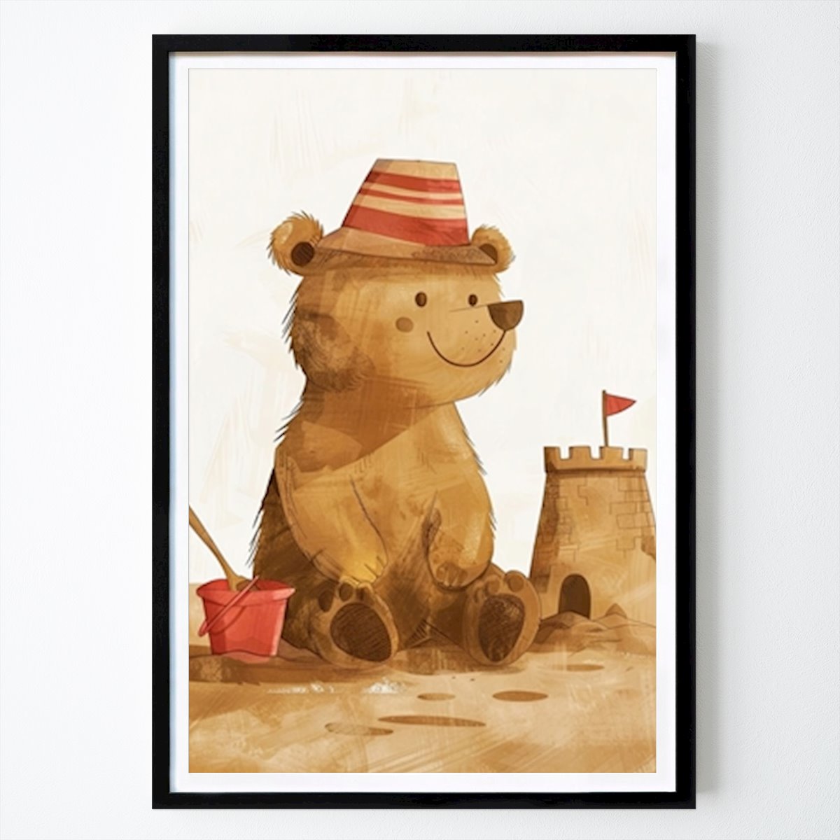 Enfants Affiche: Aventures d’ours par Happy Kids Posters
