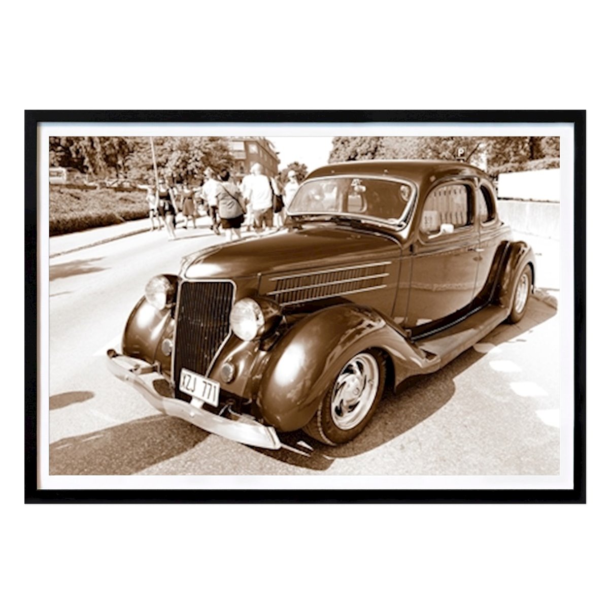 Freizeit Poster: Ford Custom von Ove Bogart Gunnarsson