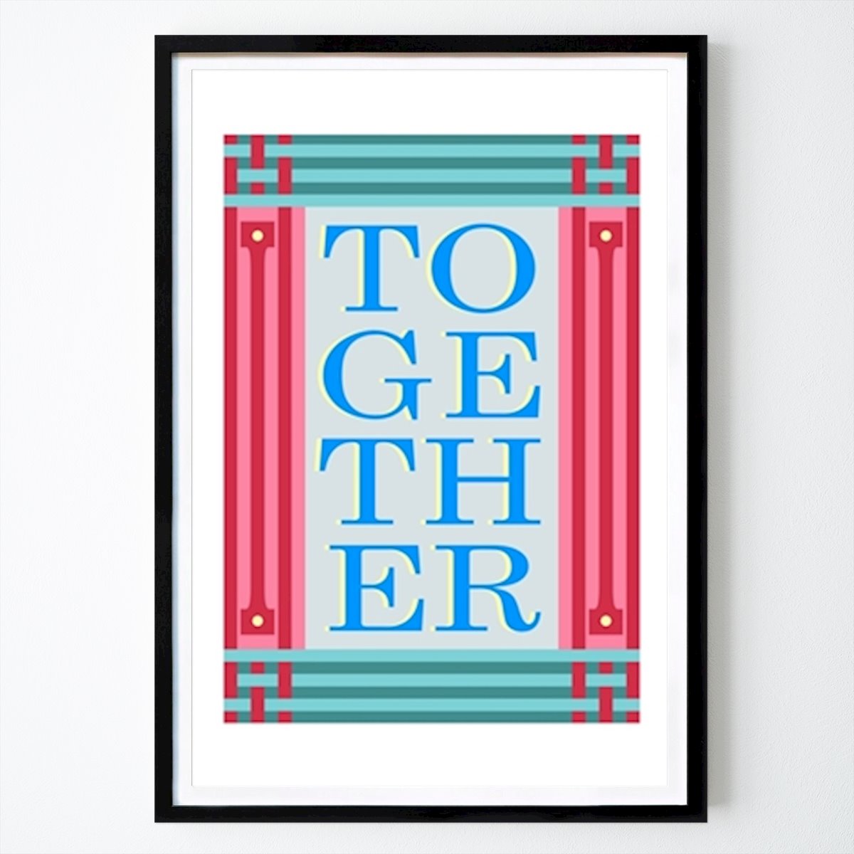 Citations Affiche: Affiche Unity Design par Frances Collett