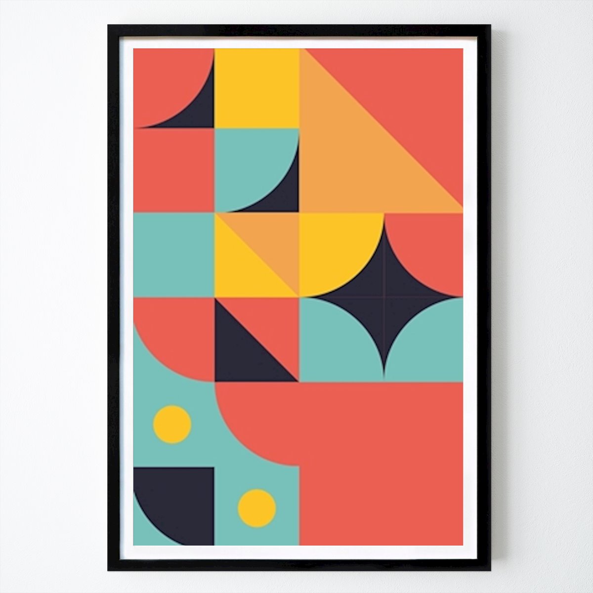 Abstracto Póster: Geometrías coloridas de Jay Stanley