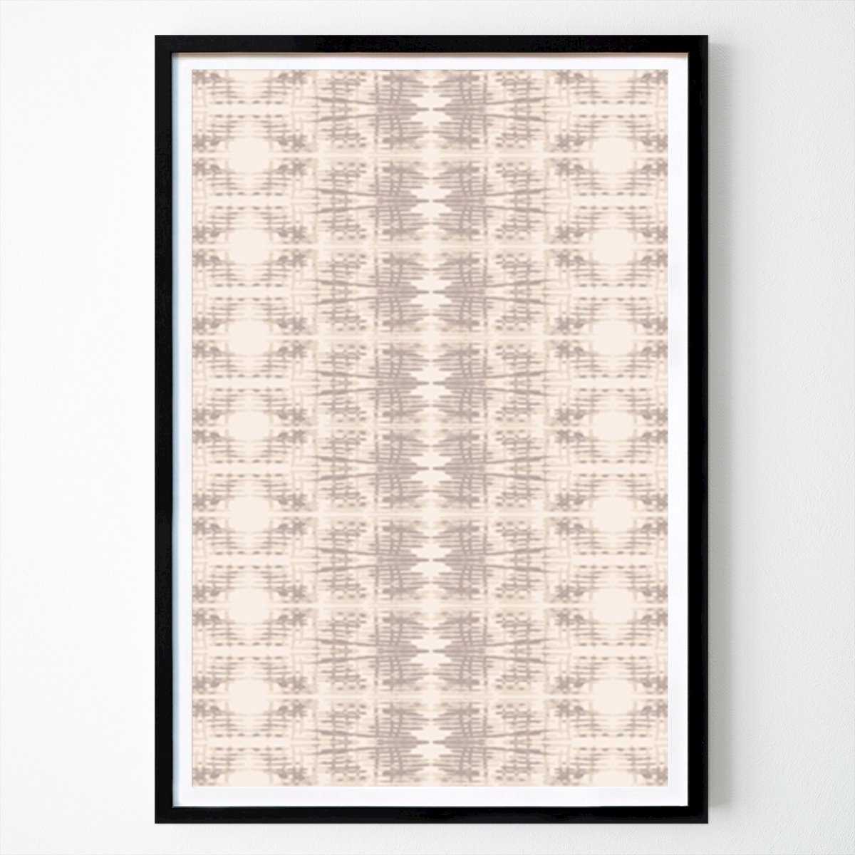 Abstract Poster: Abstract Beige Lines by Gemma Bardot