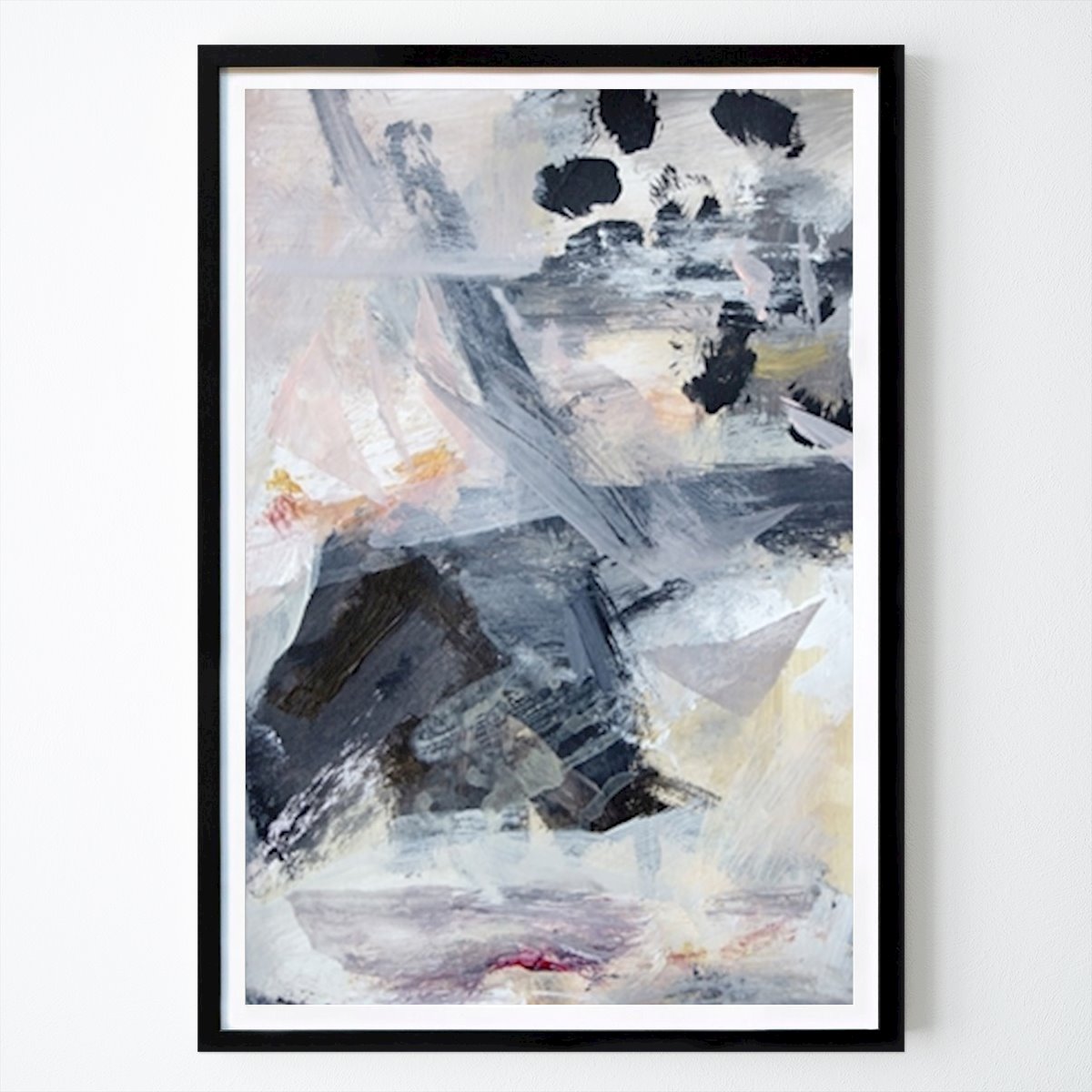 Kitchen Poster: Abstract Misty Blend by Gemma Bardot