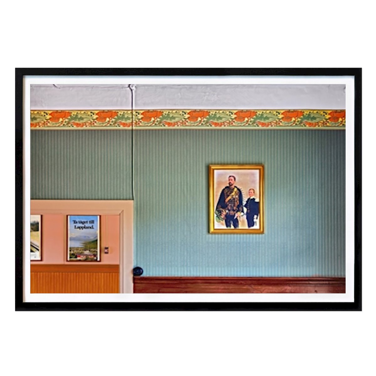 Places & Cities Poster: The waiting room by Leopold Brix
