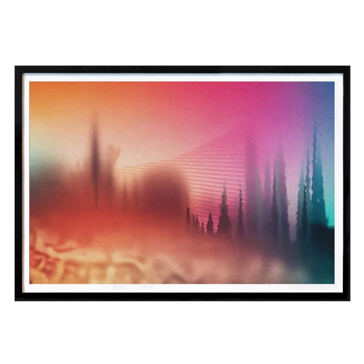 Abstract Poster: Abstract landscape poster. by Mariia Krasnova
