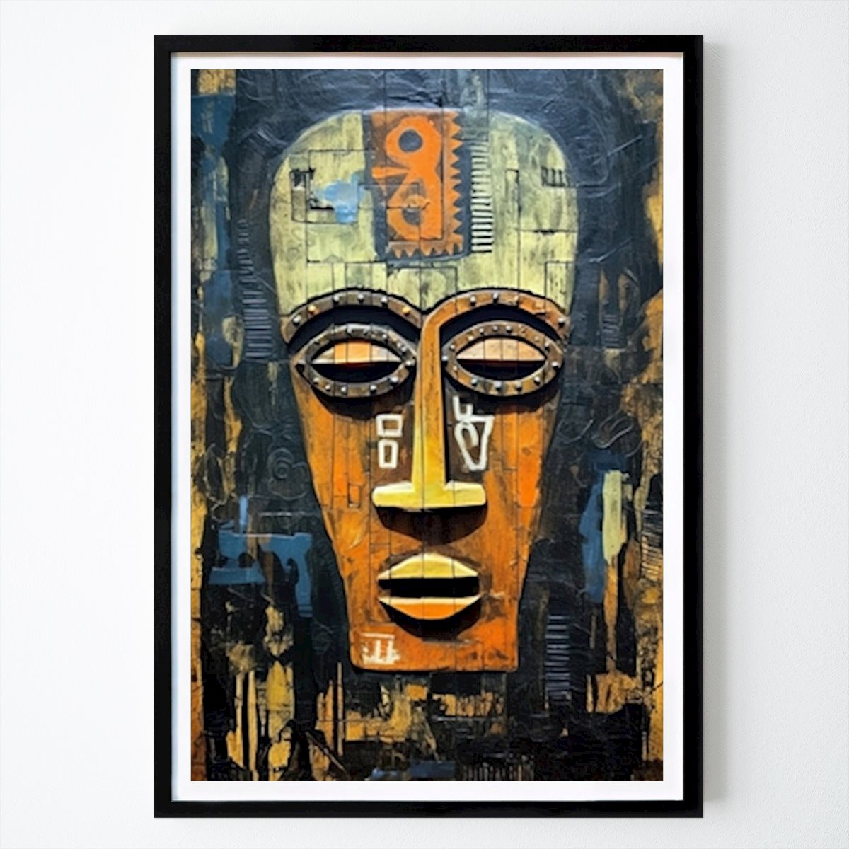 Natur Plakat: Tidløs maske av Tribal Masks