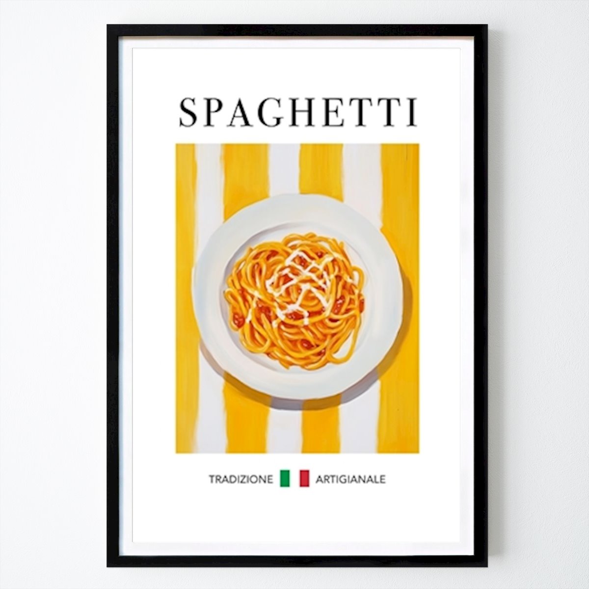 Küchen Poster: Pasta Spaghetti von Andreas Magnusson
