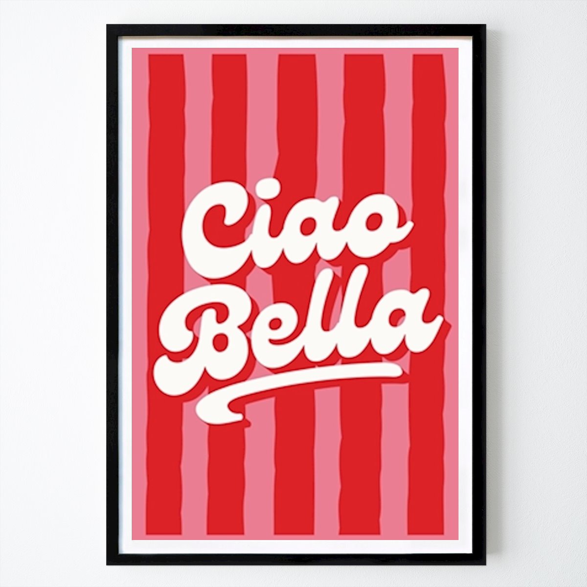 Citation & Text Poster: Ciao Bella by Ben Atherton