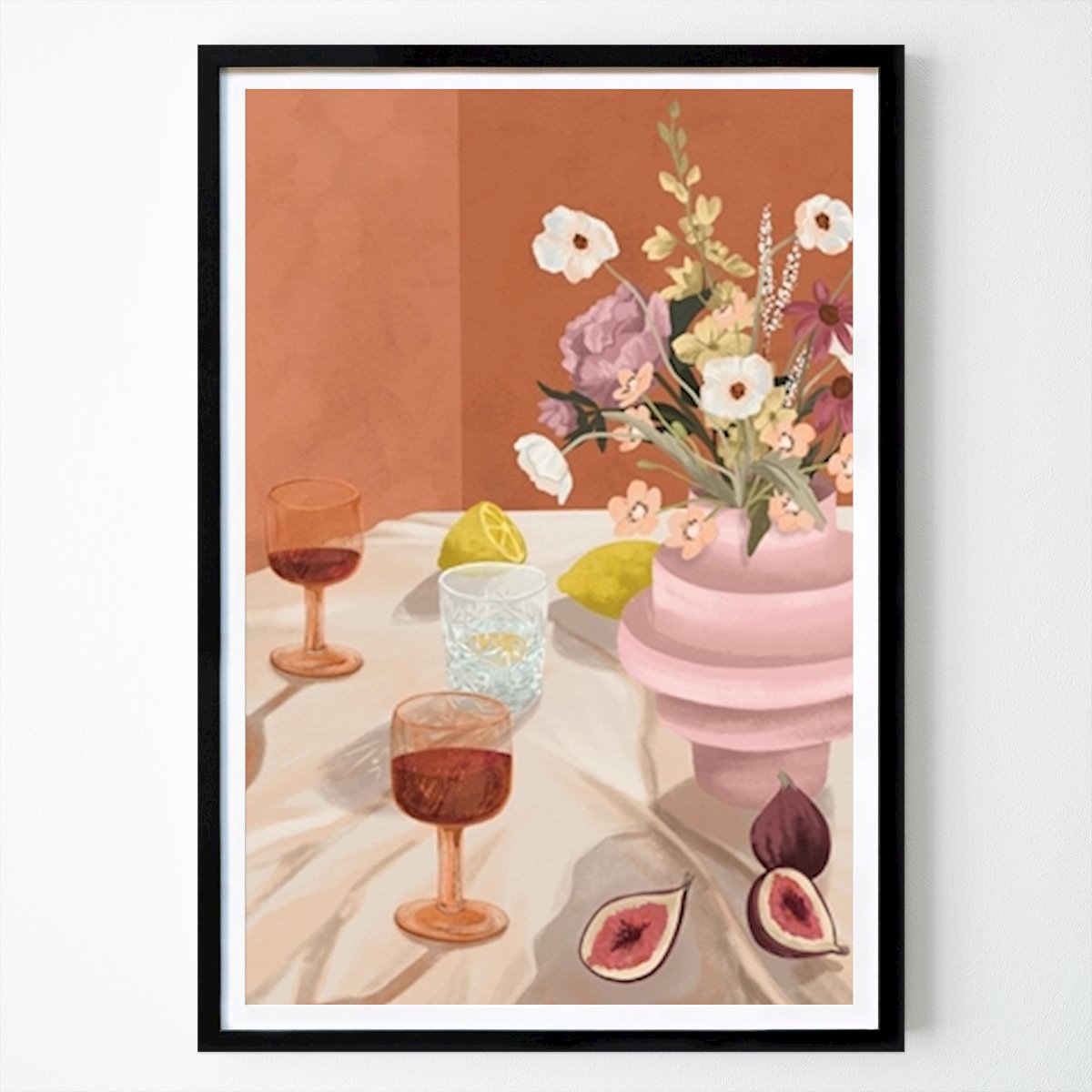 Retro & Vintage Poster: Floral Feast Tableau by Goed Blauw