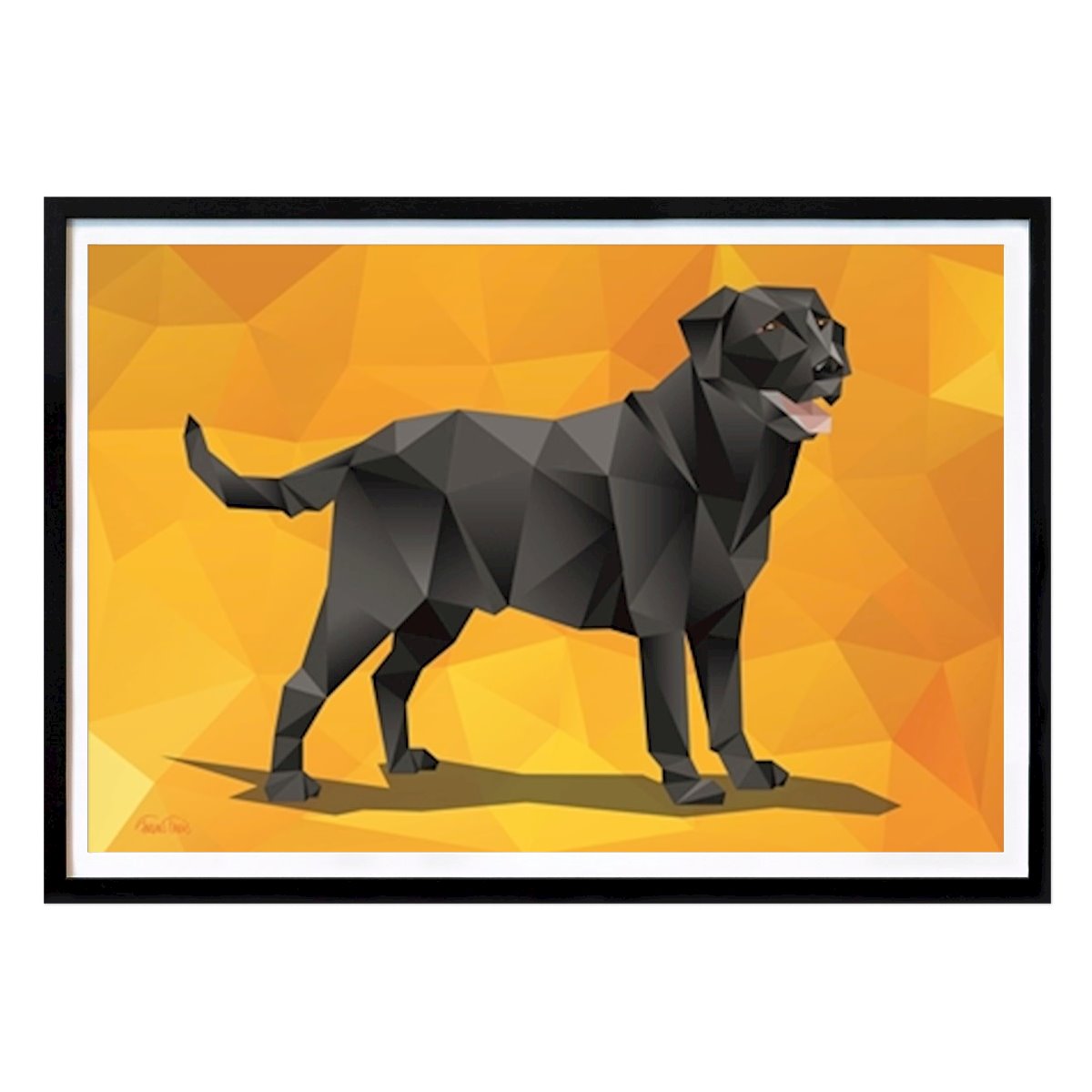 Animale Poster: Ordina Labrador di Frans Theis Jensen