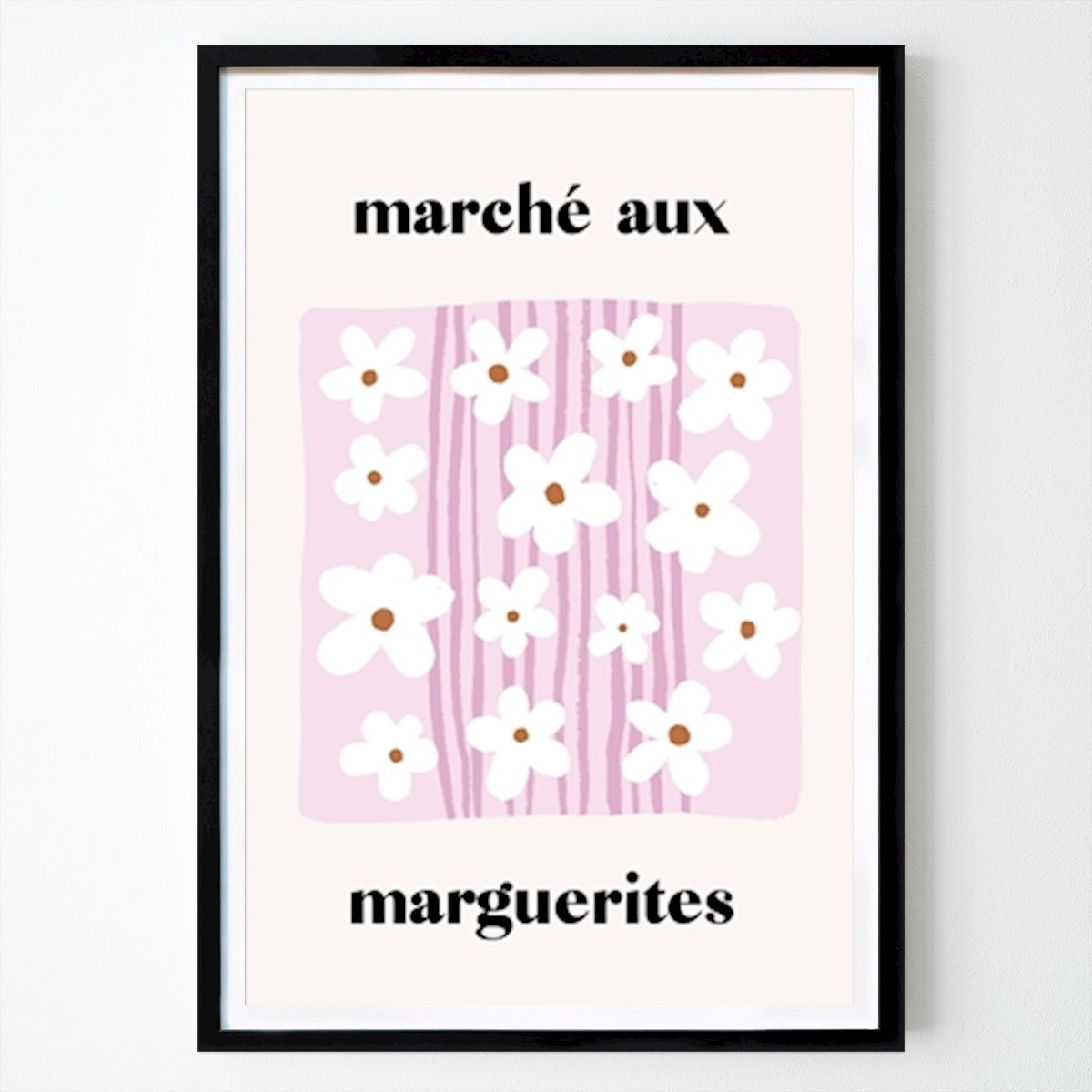 Blumen & Pflanzen Poster: Gänseblümchen-Display-Freude von Duchess Plum