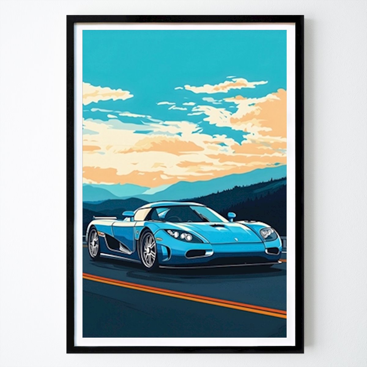 Freizeit Poster: Koenigsegg CCX von Moca Safari
