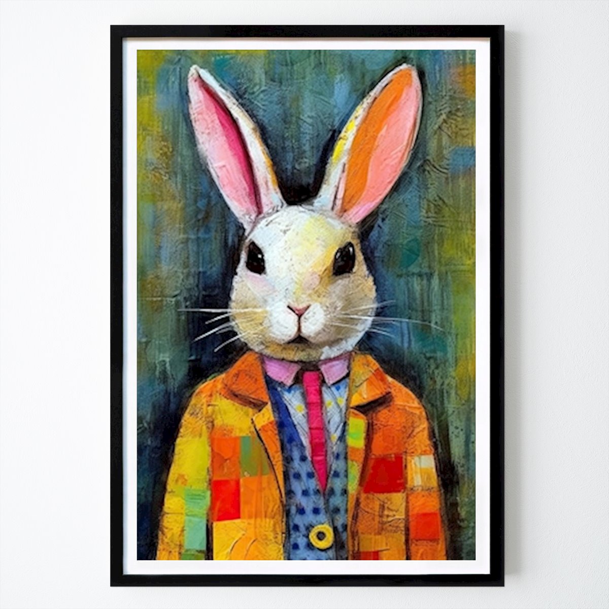 Sitat & Tekst Plakat: Lappeteppe Elegance Kanin av Gaspard Futuriste