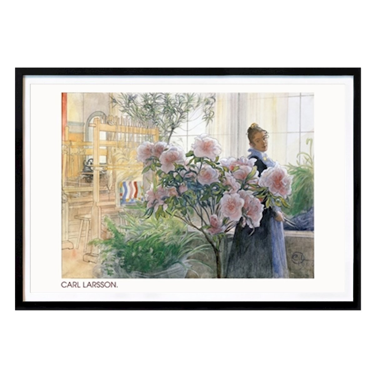 Retro & Vintage Poszter: Azálea (1906) Carl Larsson által
