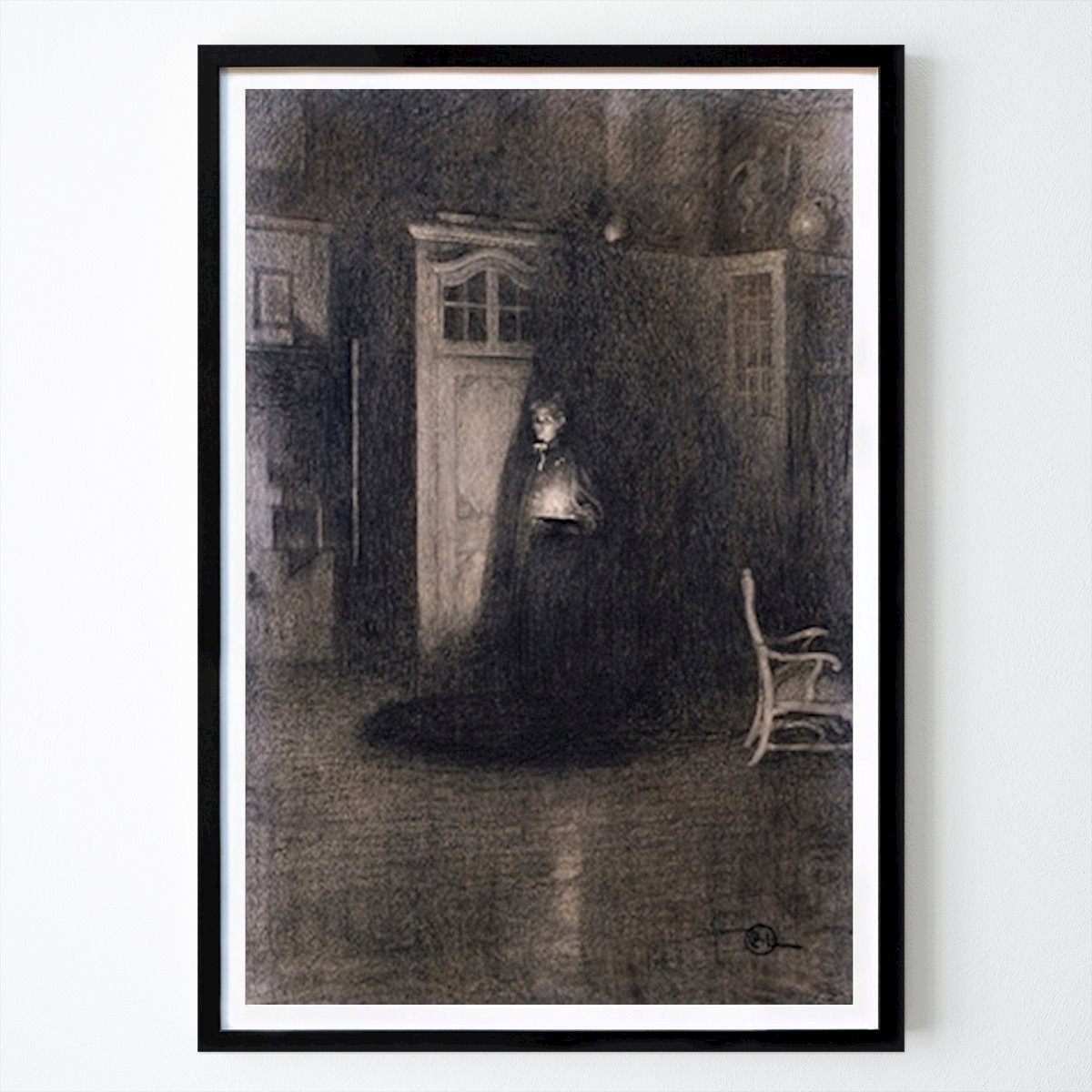 Stockholm Poster: God natt (1894) av Carl Larsson