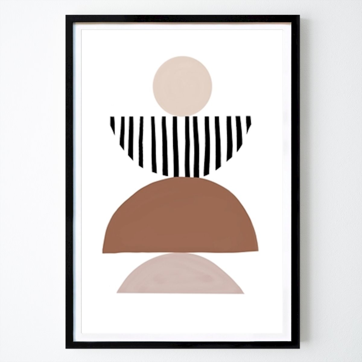 Abstracto Póster: Armonía geométrica de Melloi Art Prints