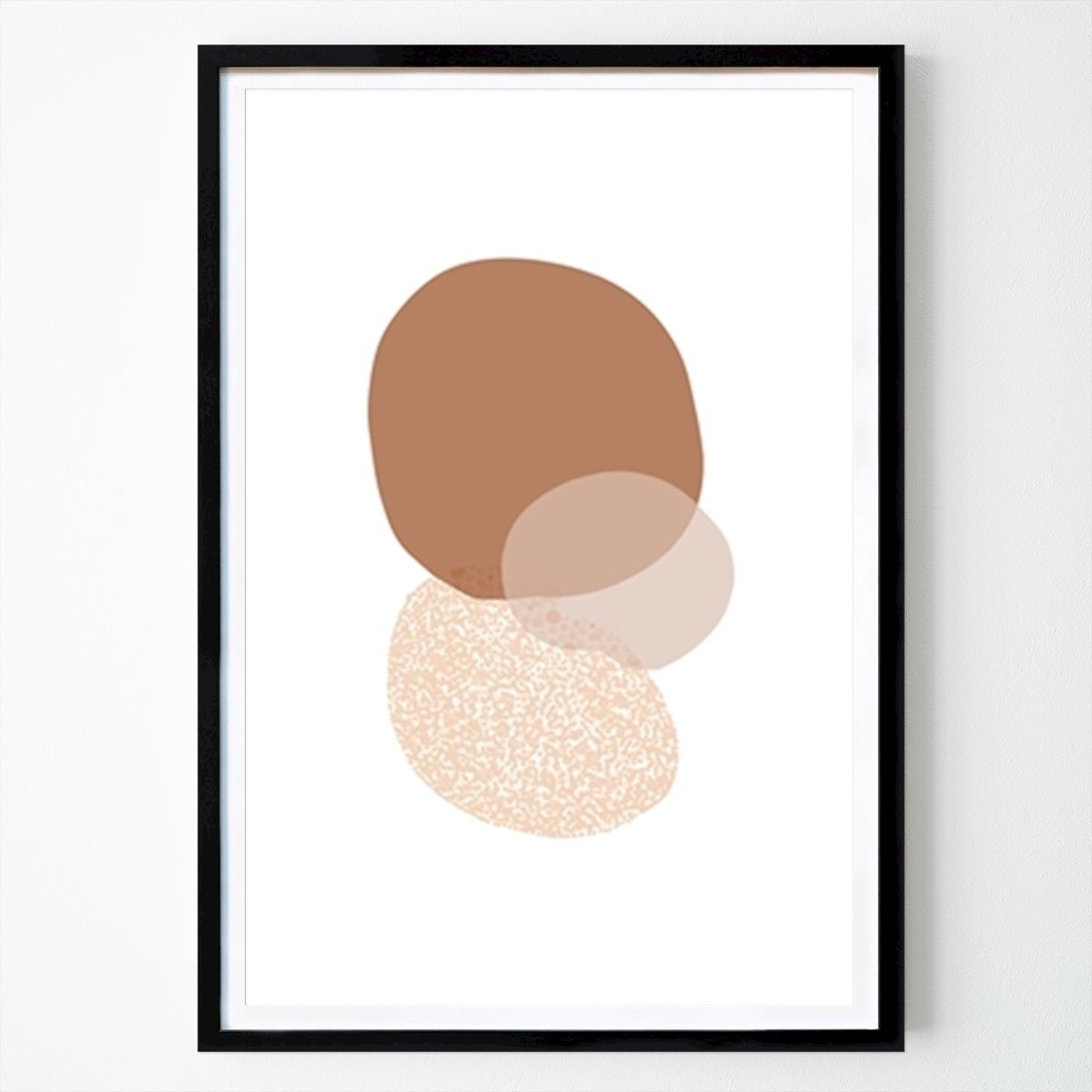 Abstracto Póster: Tonos Tierra Abstractos de Melloi Art Prints