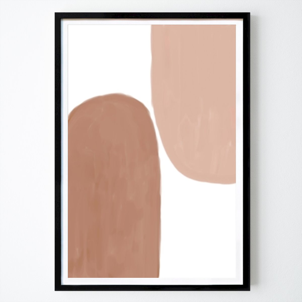 Abstracto Póster: Tonos abstractos cálidos de Melloi Art Prints