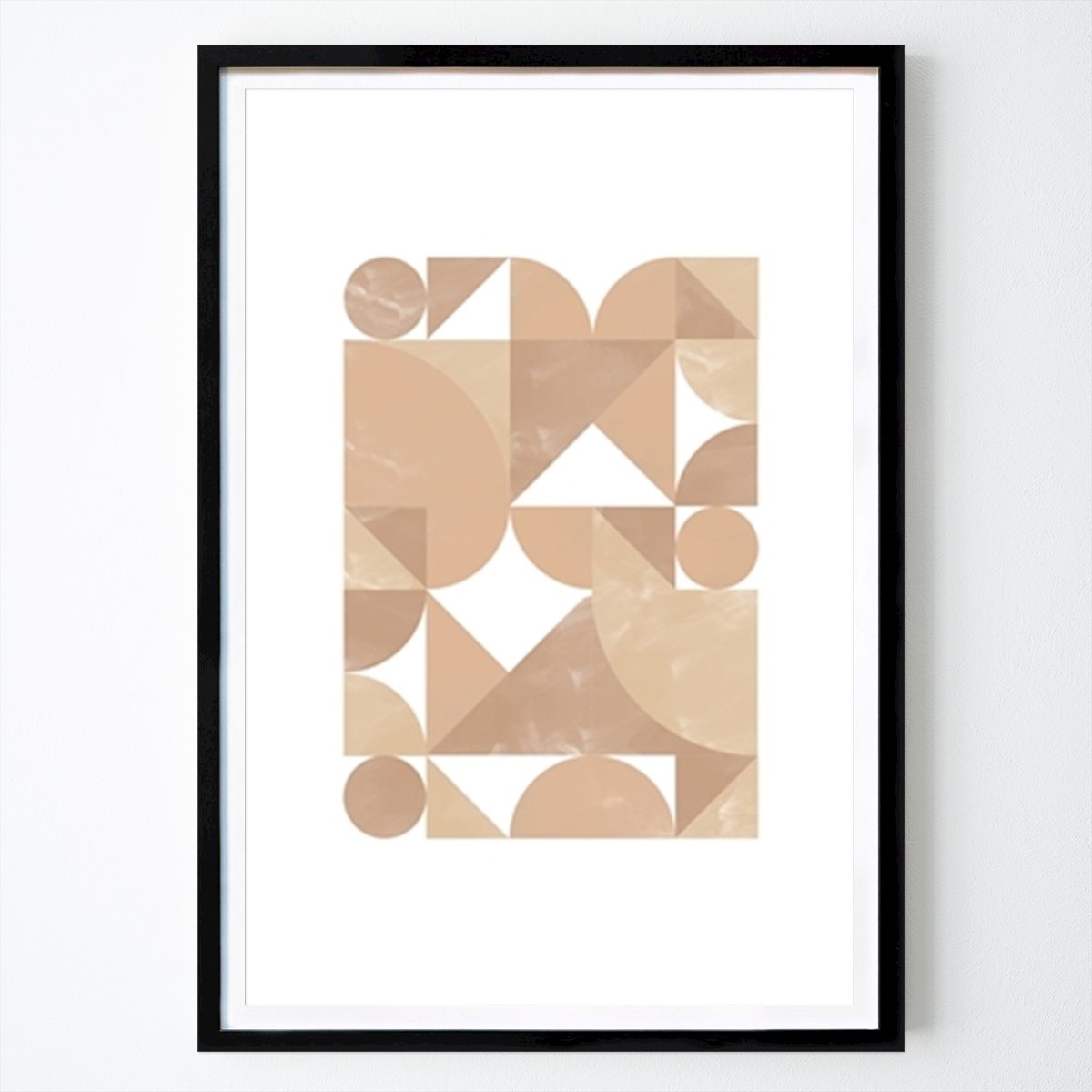 Abstrato Poster: Harmonia Geométrica de Melloi Art Prints