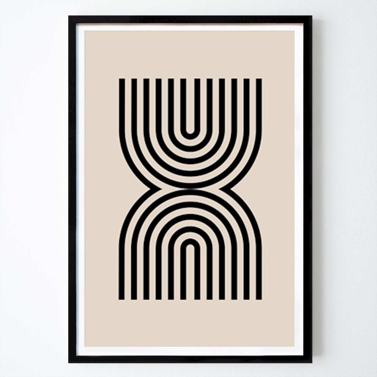 Abstracto Póster: Armonía geométrica de Melloi Art Prints