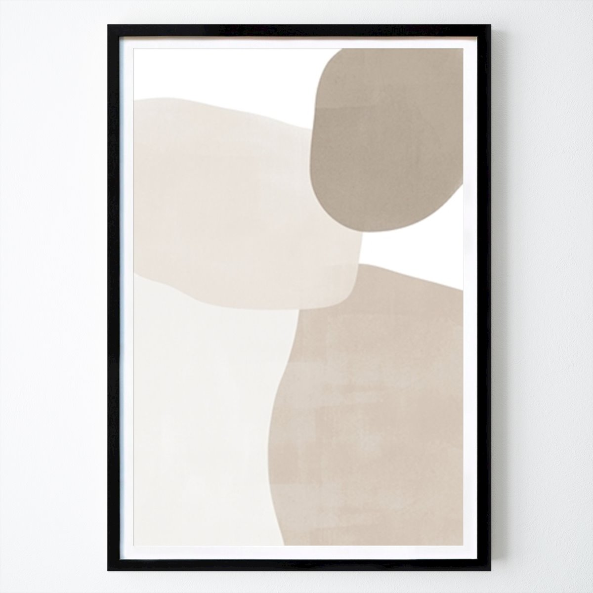 Abstracto Póster: Armonía de tonos apagados de Melloi Art Prints