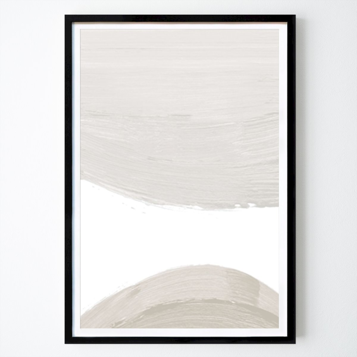 Abstracto Póster: Ondas minimalistas de Melloi Art Prints
