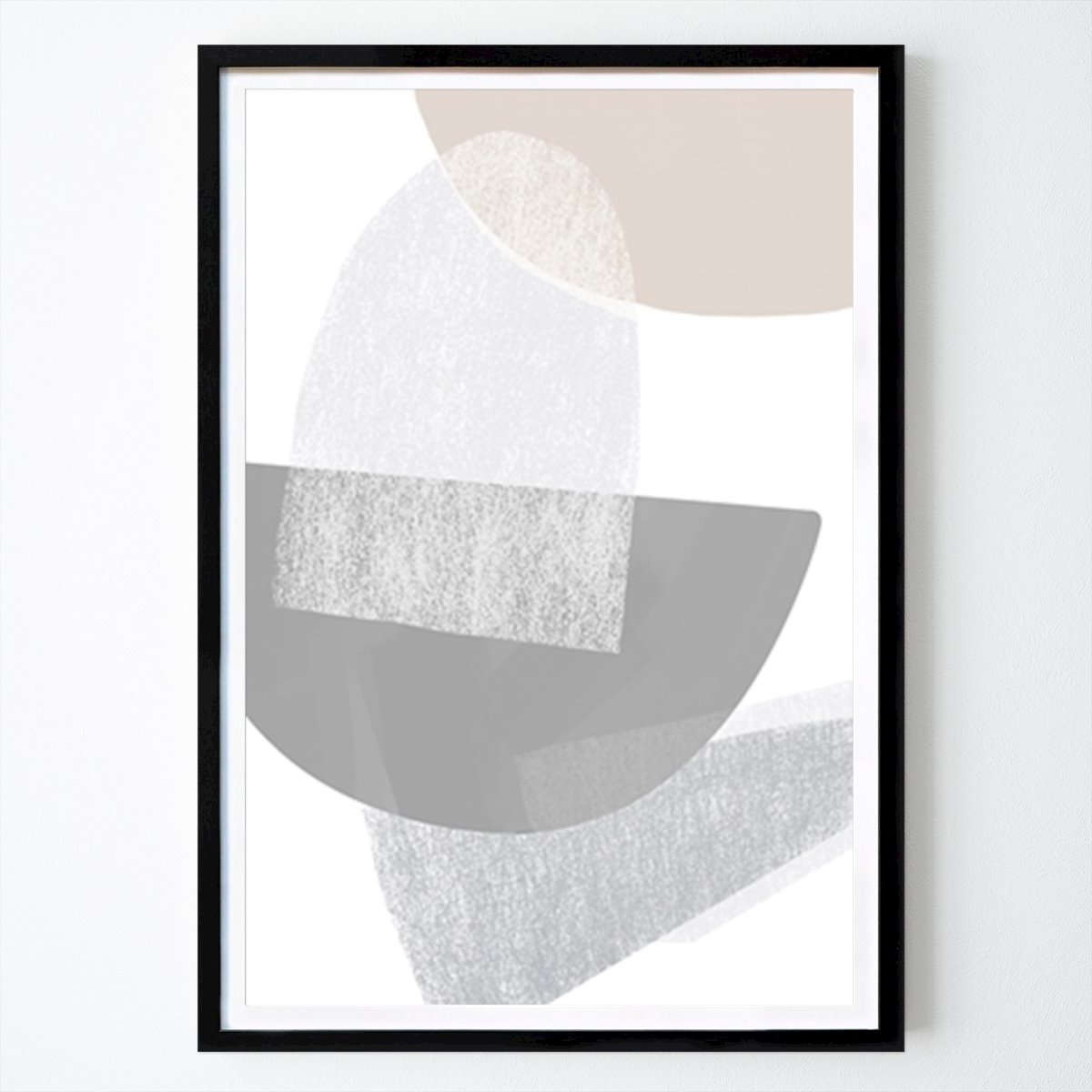 Abstracte kunst Poster: Serene vormen van Melloi Art Prints