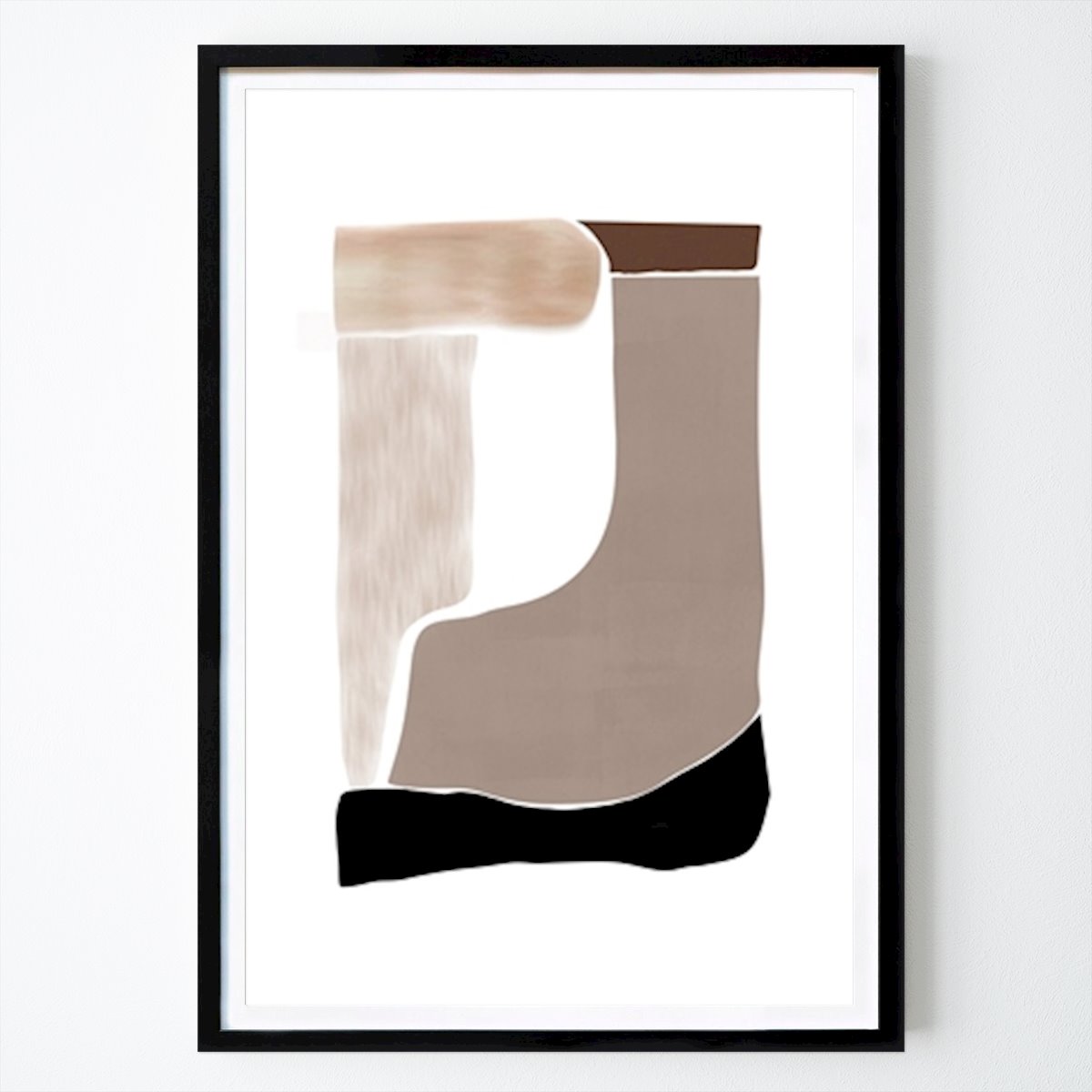 Abstracto Póster: Tonos Tierra Abstractos de Melloi Art Prints