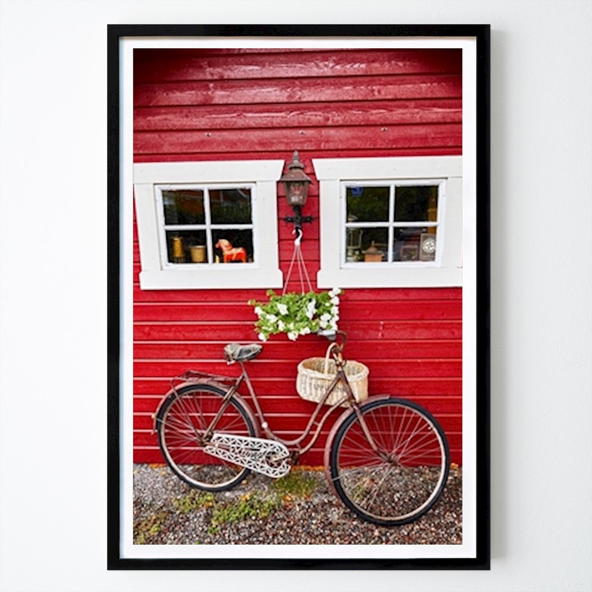 Stockholm Poster: Vaxholm Bike by Gregor Kallina