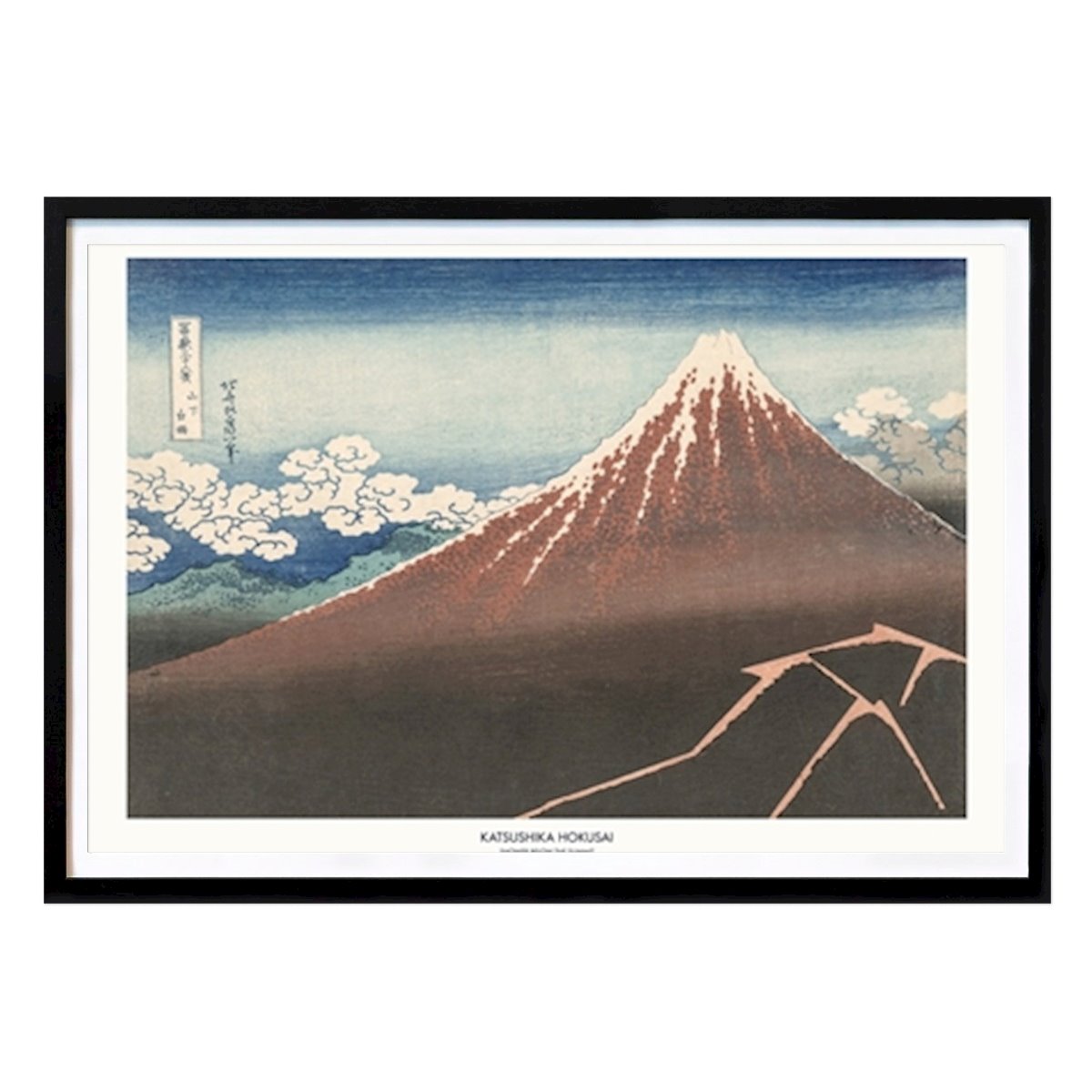 Natur Poster: Schneebedeckte Gelassenheit von Japanese Masters