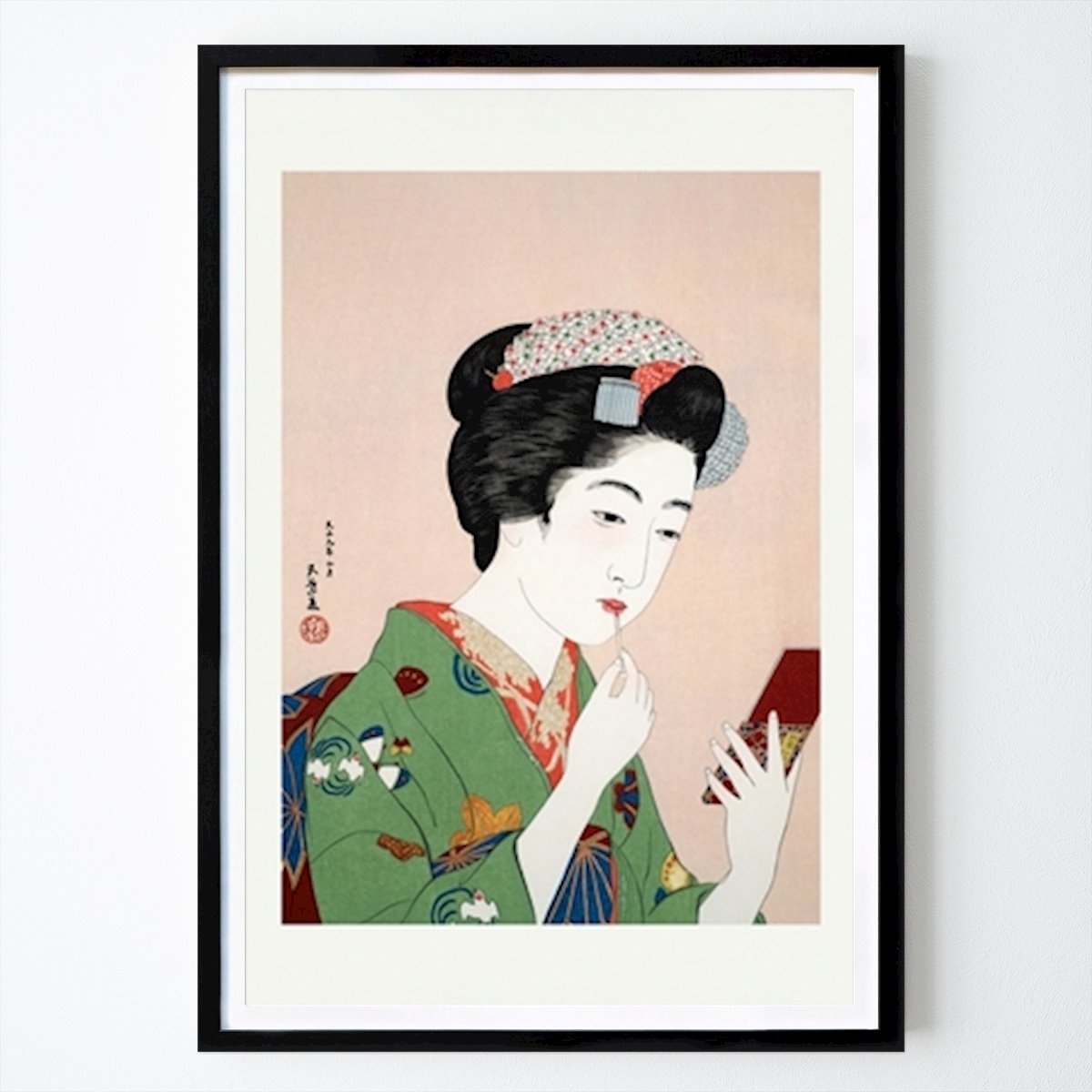 Retro & Vintage Poszter: Az elegancia tükröződése Japanese Masters által