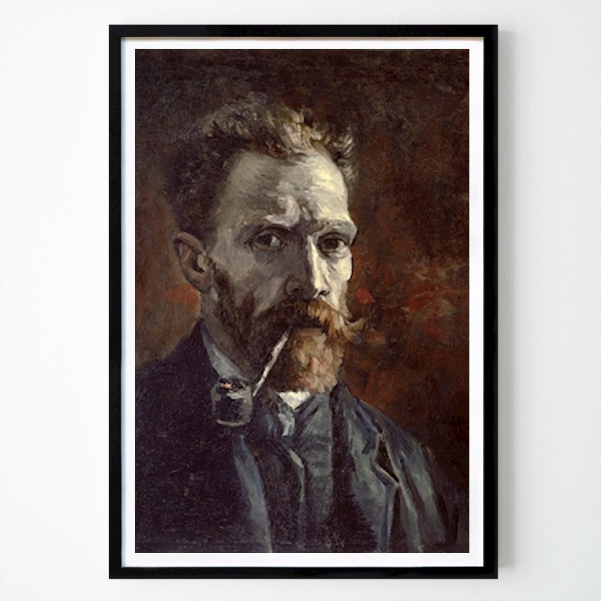 Elämäntyyli Juliste: Putki ja heijastus tekijänä Vincent Van Gogh