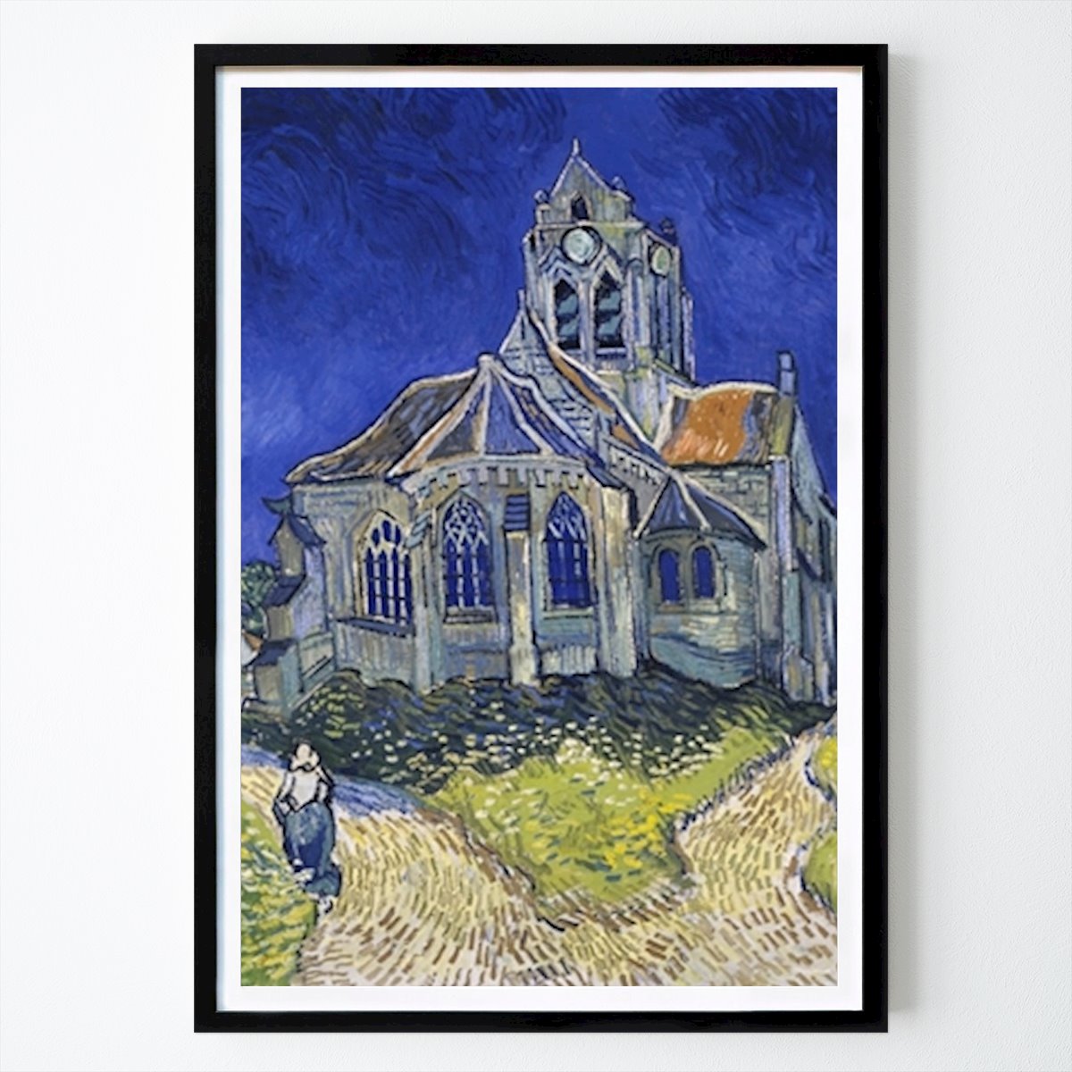 Landen & Steden Poster: De Scène van de nachtelijke Kapel van Vincent Van Gogh