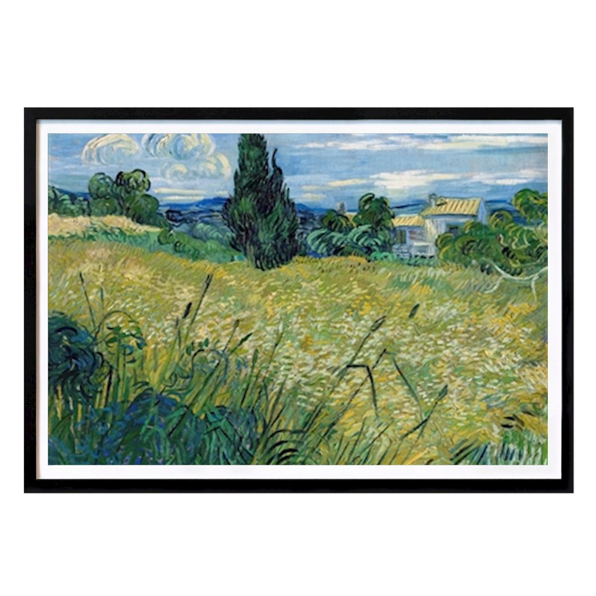 Kök Poster: Drömmarnas fält av Vincent Van Gogh