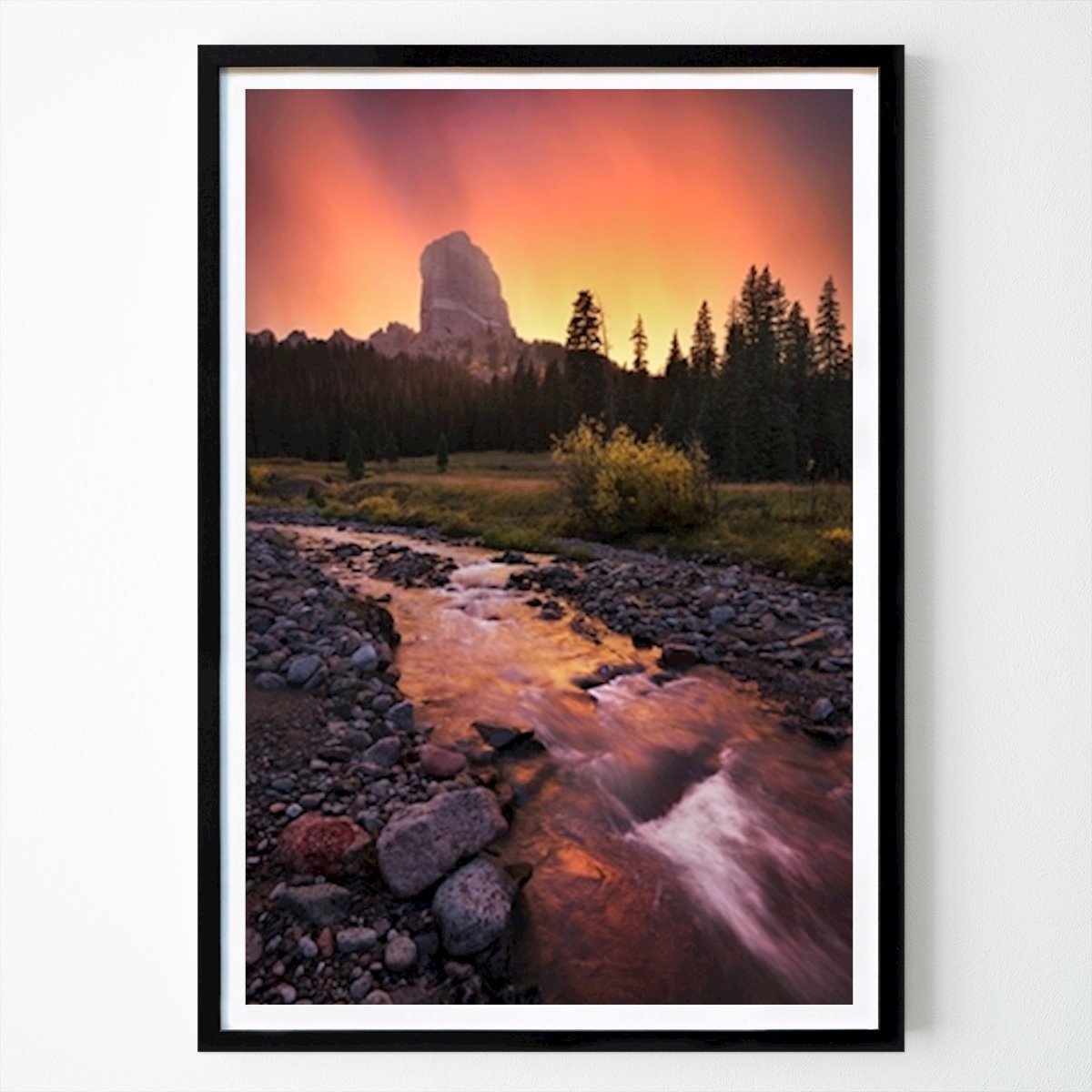 Nature Poster: Sunset Serenity by Stefan Hefele