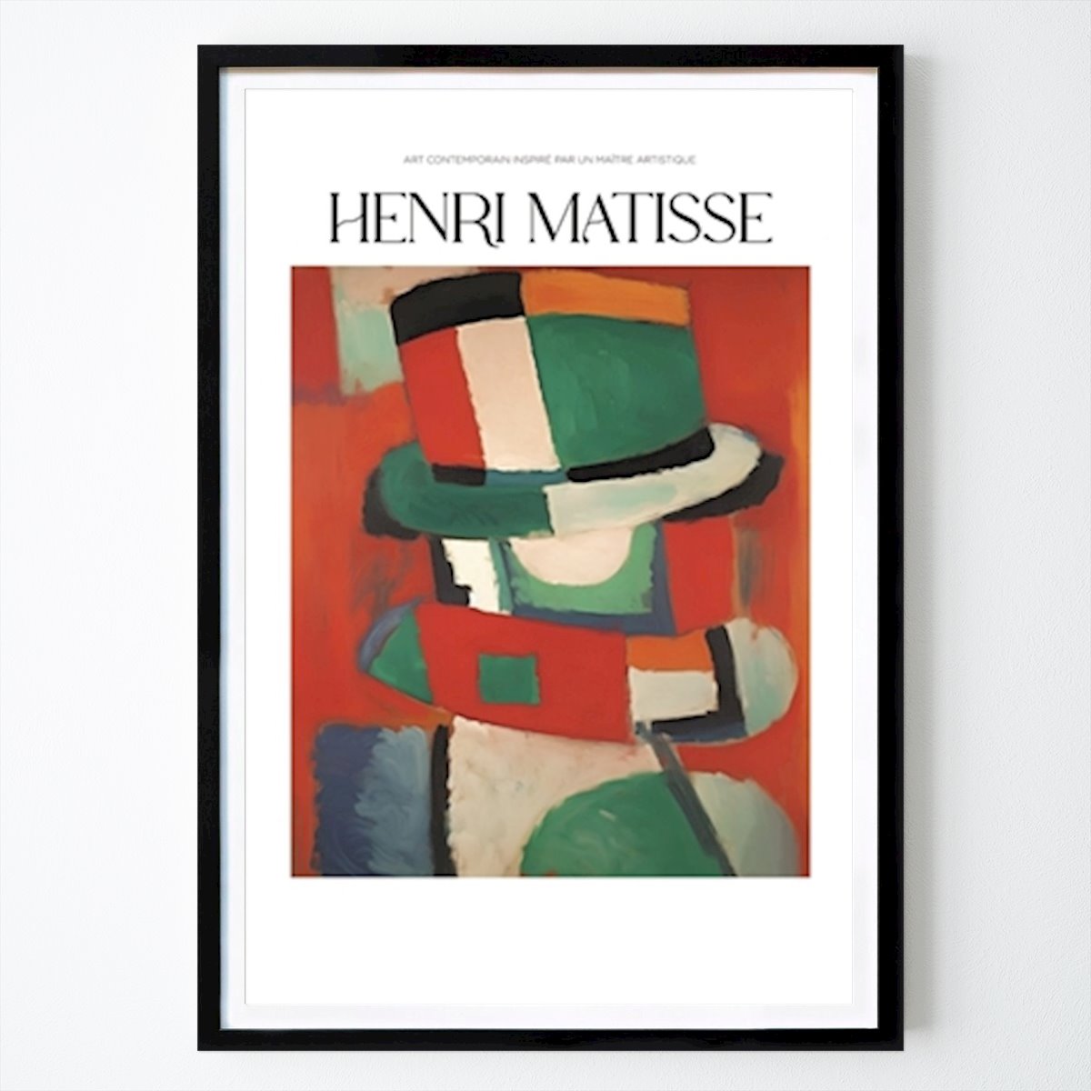 Abstract Poster: Henri Matisse Abstract by Lars Gustafsson
