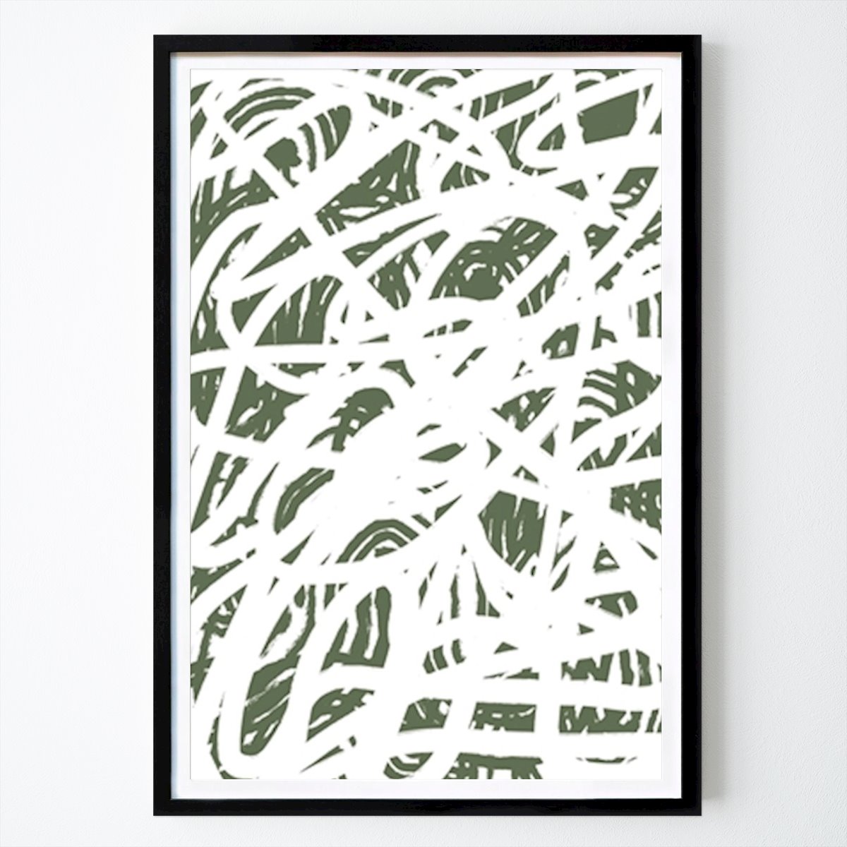 Abstract Poster: Chaos Unleashed by Sharyn Bursic