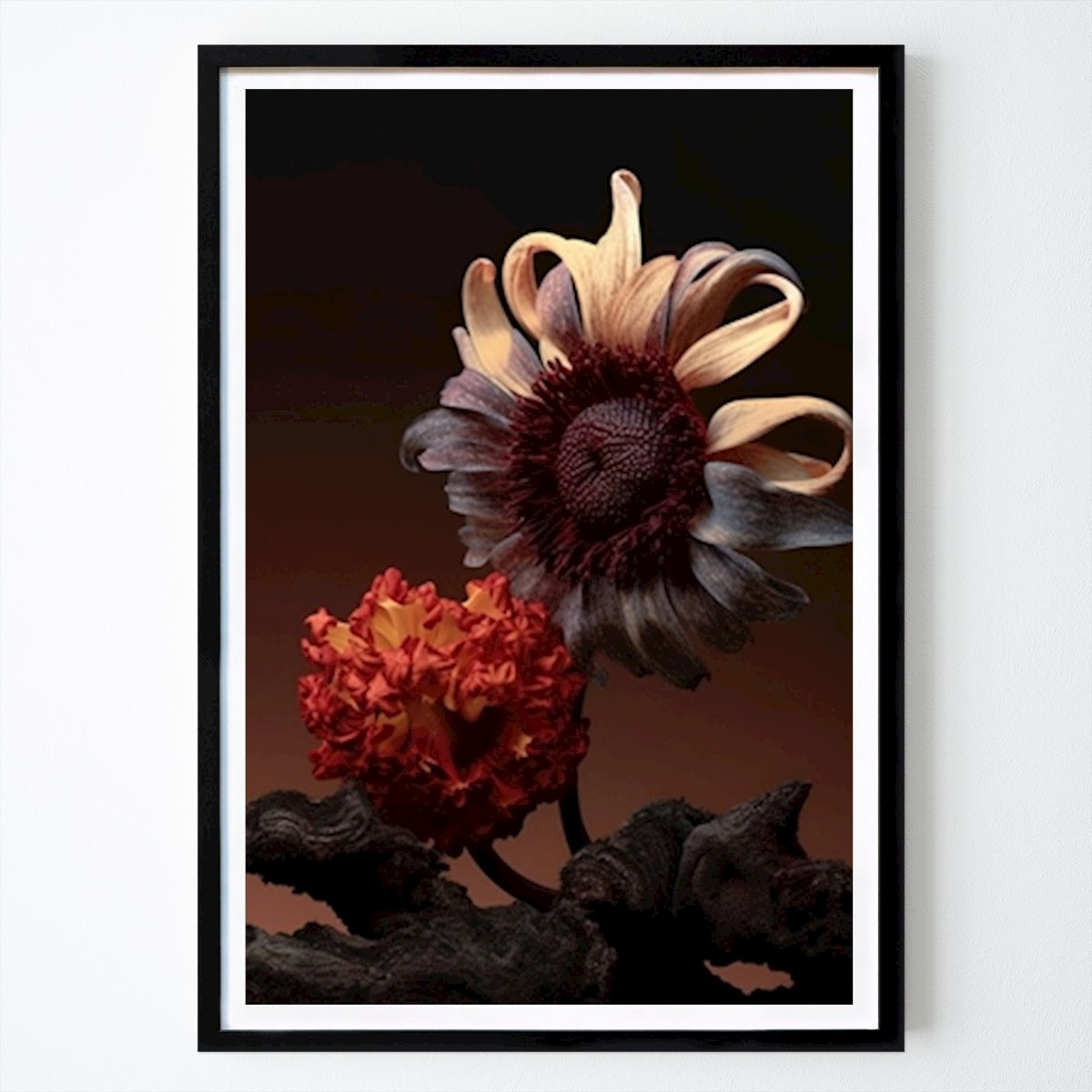 Animale Poster: Petali nella Sinfonia di Fiamma di Minorstep