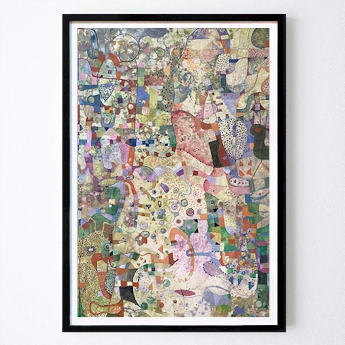 Abstraktes Poster: Skurriler Wandteppich von Alise Loebelsohn