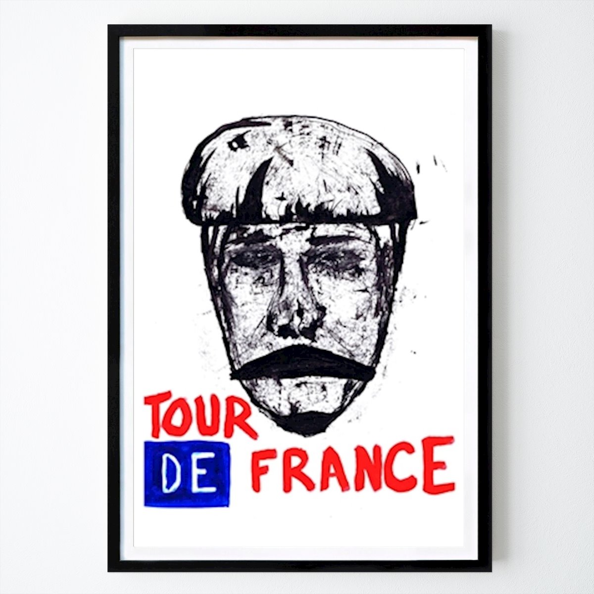 Illustration Poster: Tour de France by Dunnar