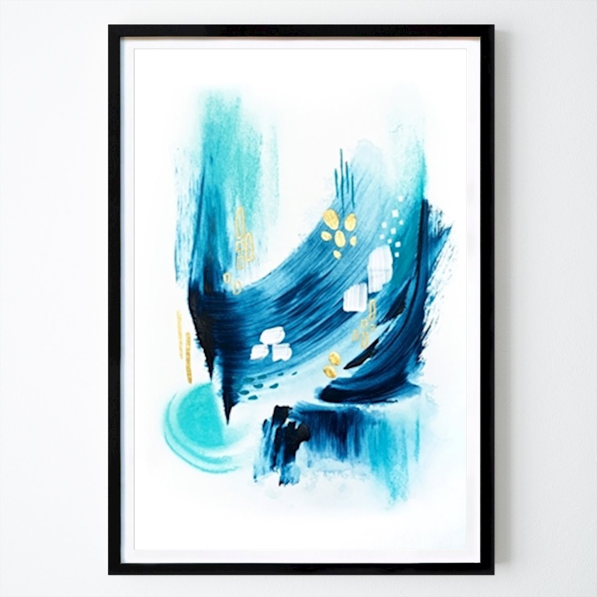 Abstract Poster: Oceanic Whirl by Alyson Storms