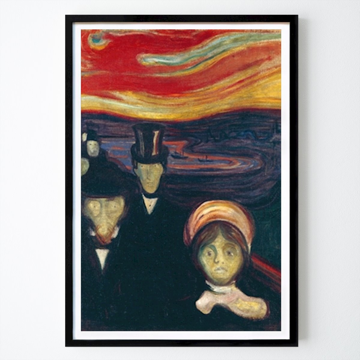 Stile di vita Poster: Ansia di Edvard Munch