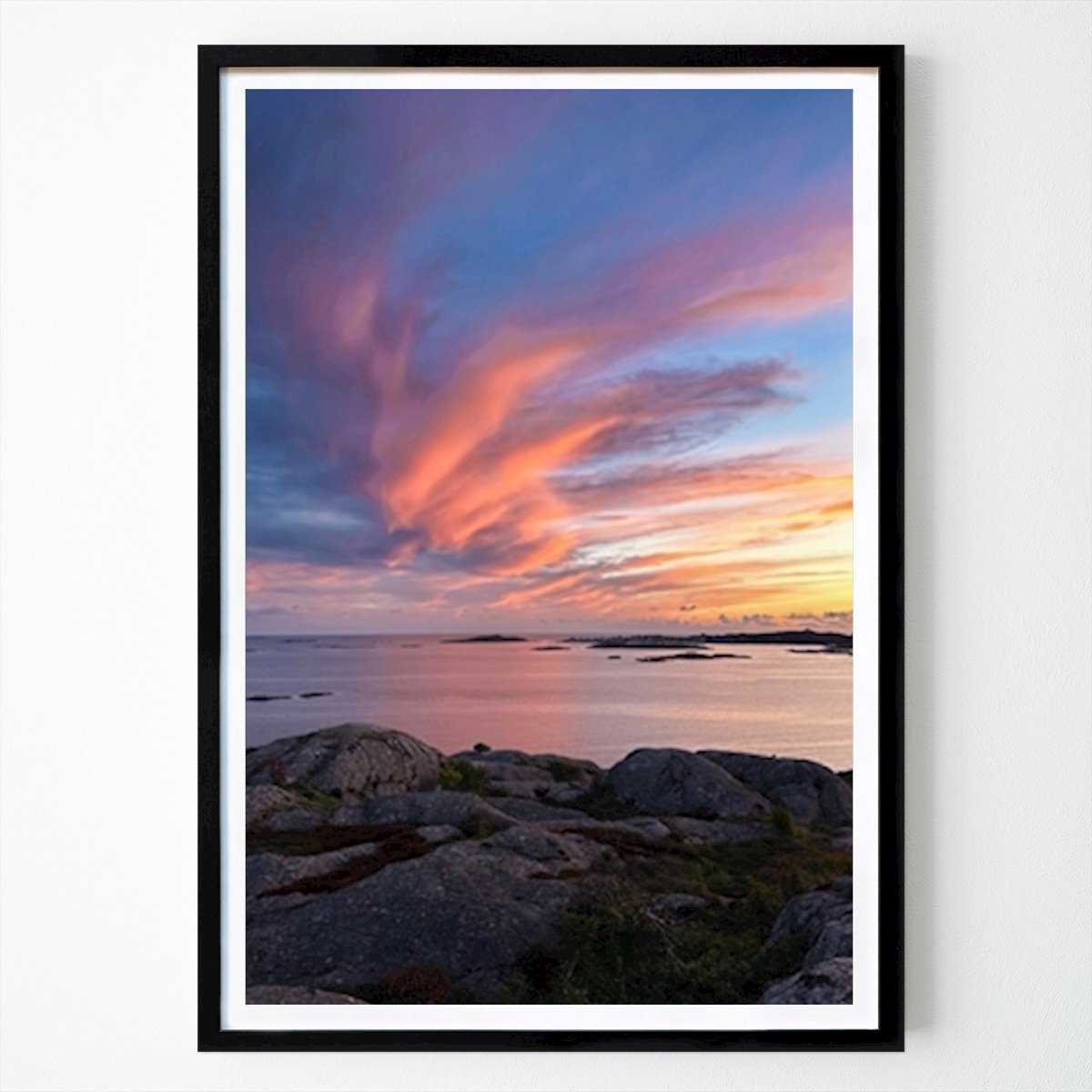 Västkust Poster: Solnedgång av Lights of Nature by Emma Foss