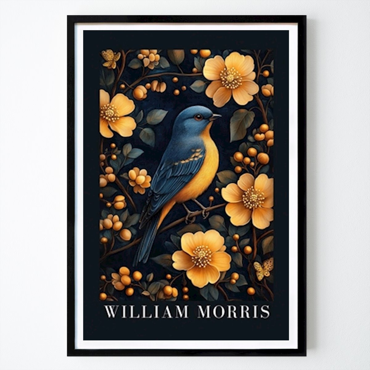 Illustratie Poster: Willem Morris van Niklas Horstmann