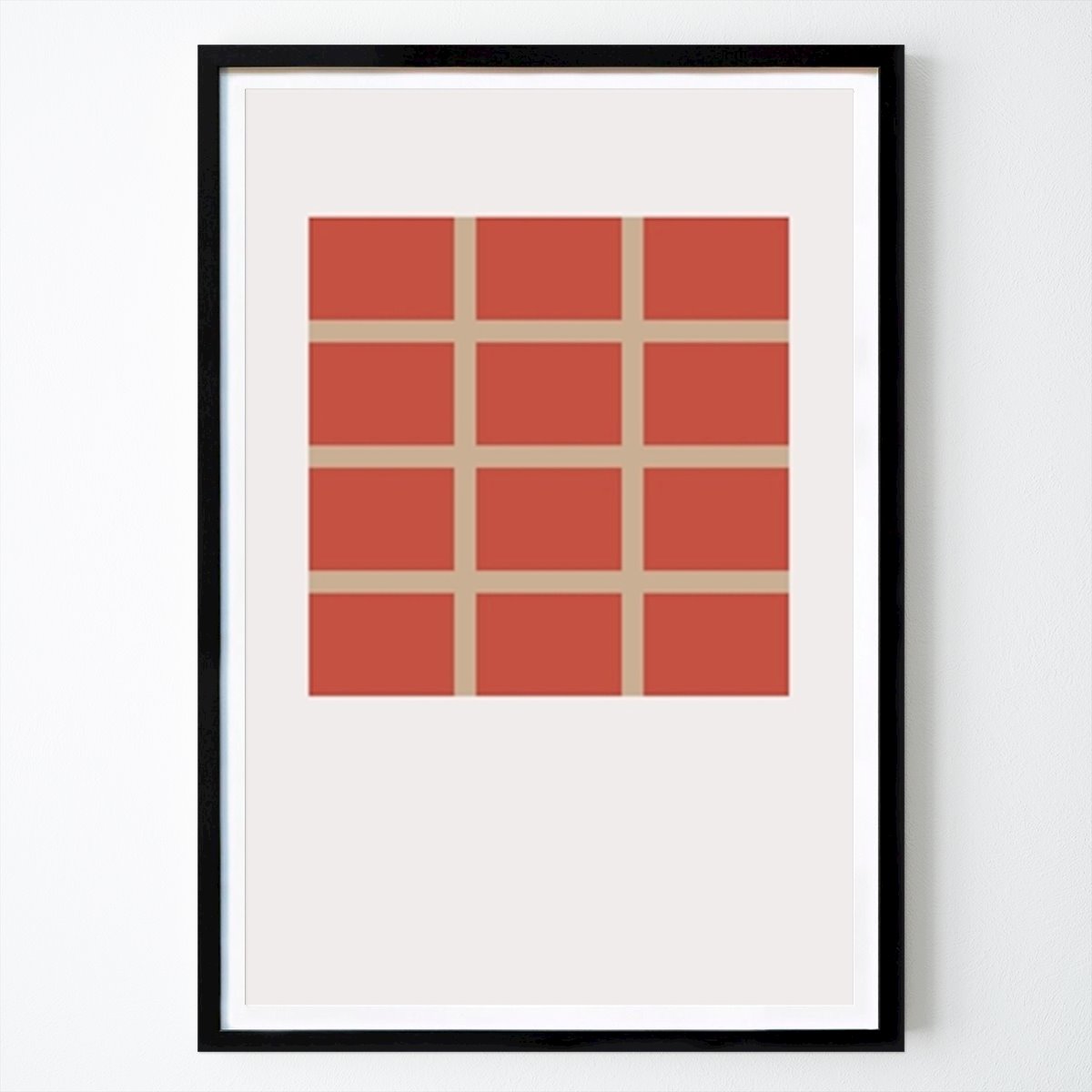 Abstrakt Plakat: Murstein harmoni av FINE FINE STUFF