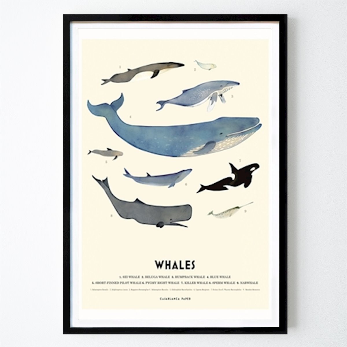 Retro & Vintage Poster: Sanfte Riesen von Erik Wintzell
