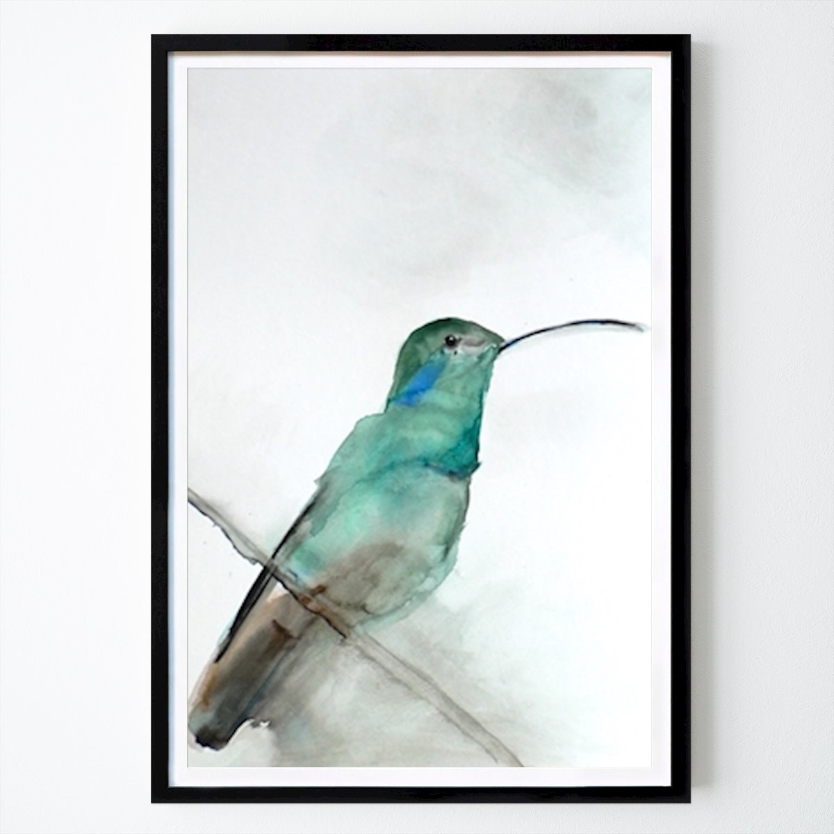Illustration Poster: Whispering Hummingbird by Christine Lindstrom