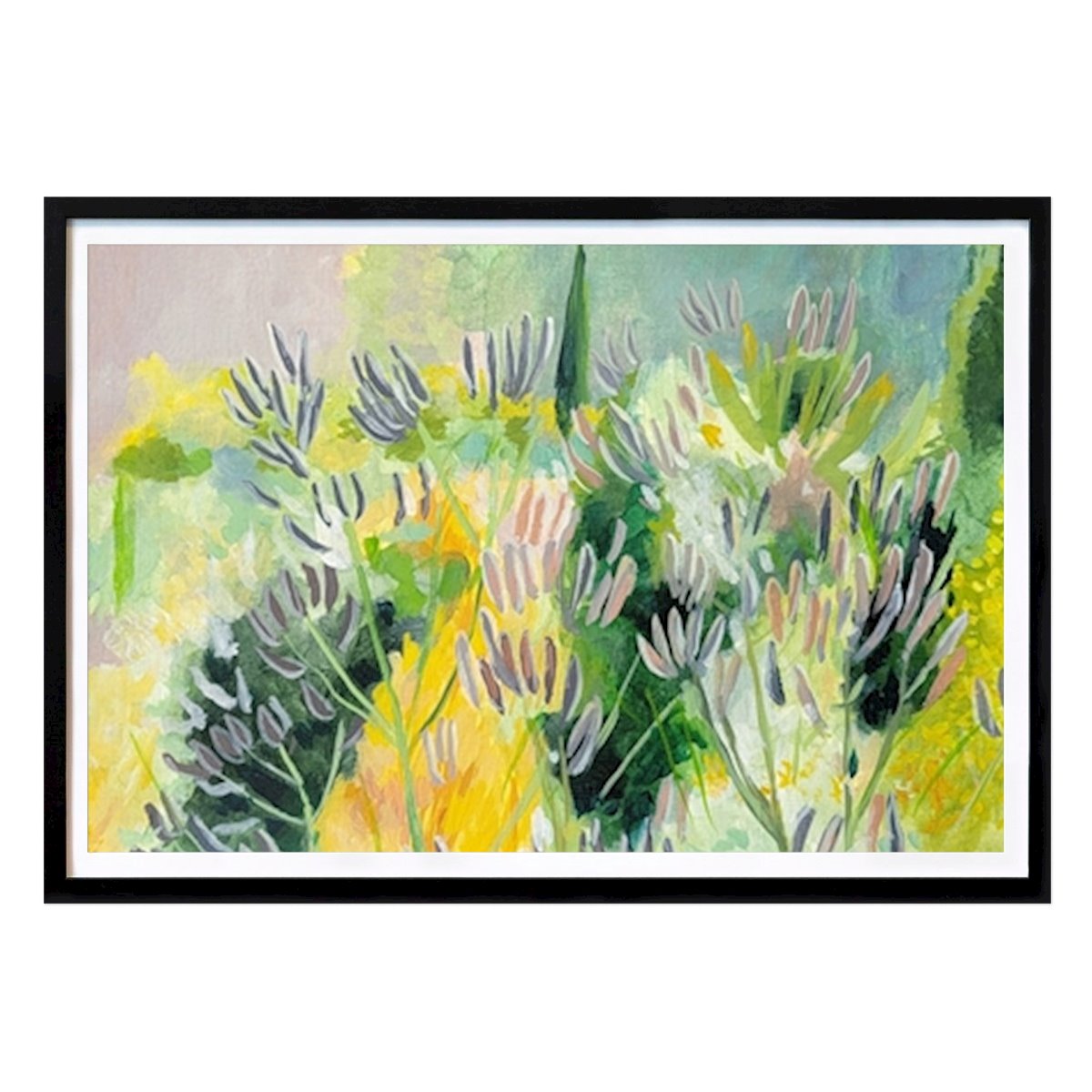 Botanical Poster: Whispering Fields by Claire Whitehead