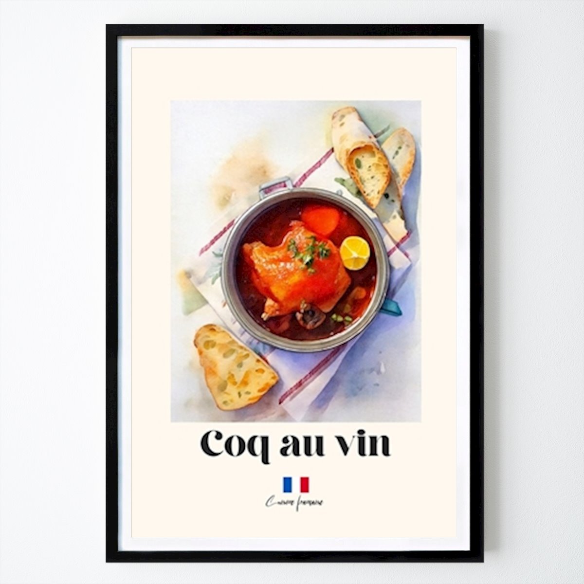 Küchen Poster: Coq Au Vin von LSTTK
