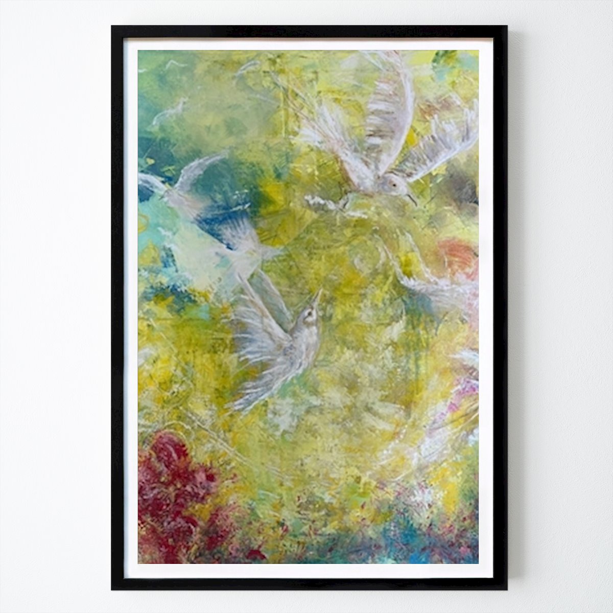 Animals Poster: You were born free by Tina Frangi